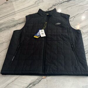 AFTCO Water-Resistant and Windproof vest in black, XL